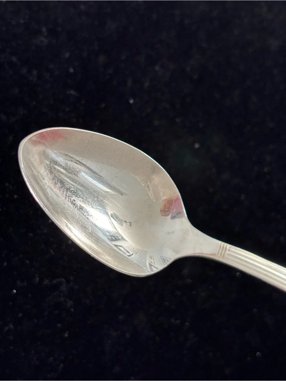Community Plate, Coronation Flatware 4 Dinner Spoons, Silver Plated, 7.25 Inches